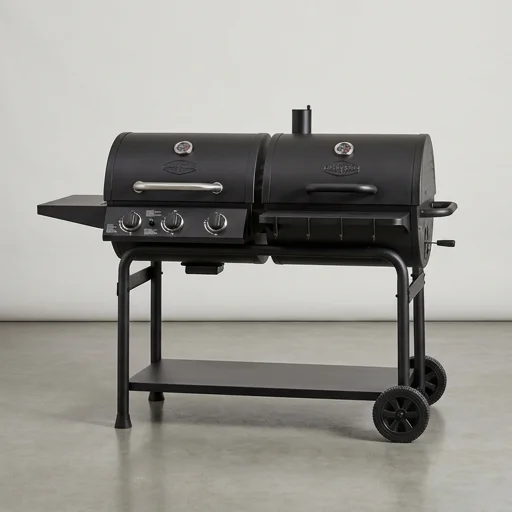 Char-Griller E1515 Double Play Charcoal & Gas Grill