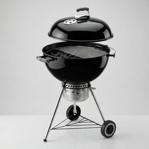 Weber Original Kettle Premium 22 Inch Charcoal Grill view 3